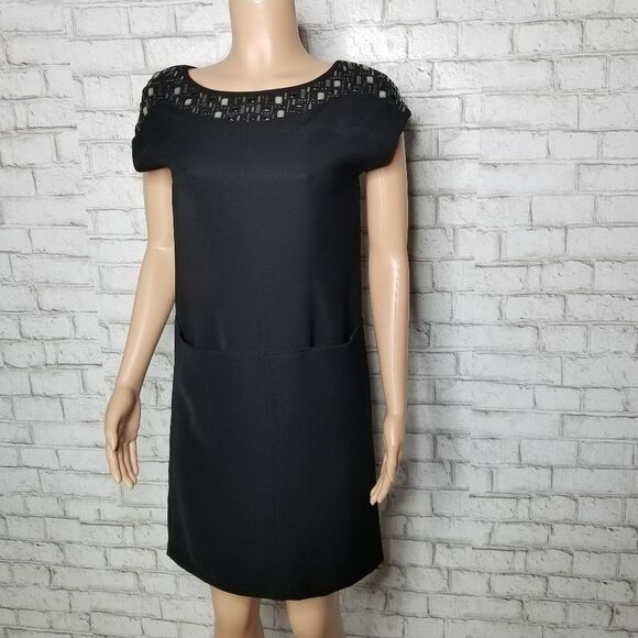 Ann Klein Embellished black dress - Picture 14 of 14
